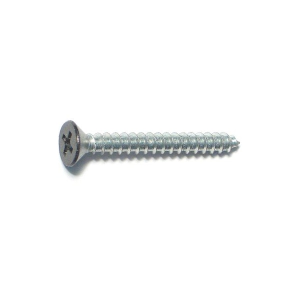 Midwest Fastener Wood Screw, #9, 1-1/2 in, Black Steel Flat Head Phillips Drive, 20 PK 79353 - main